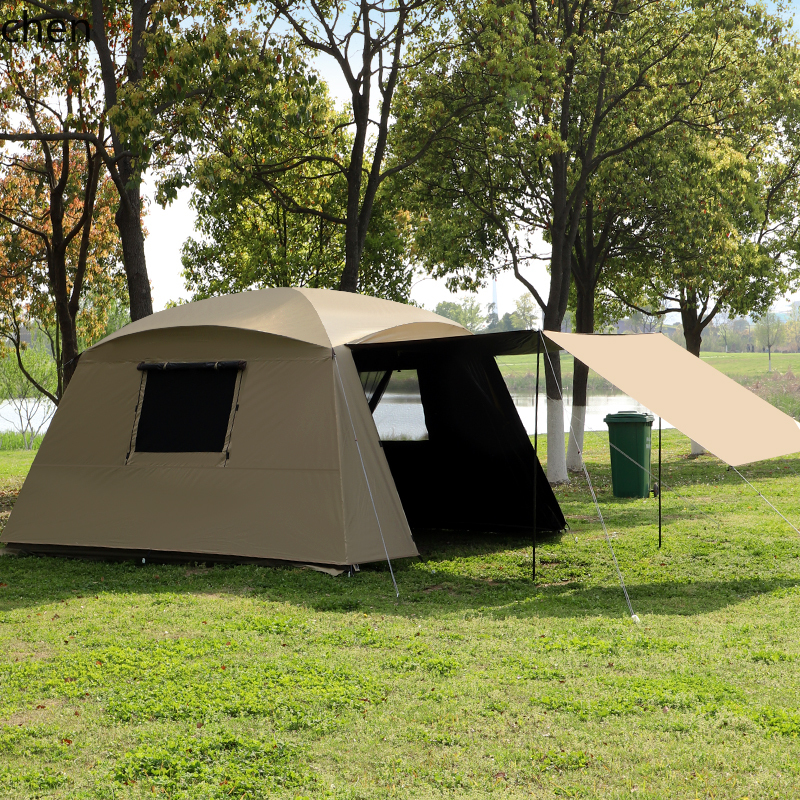 Camping Cooking Awning - HYS outdoor mosquito-proof pergola camping self-driving