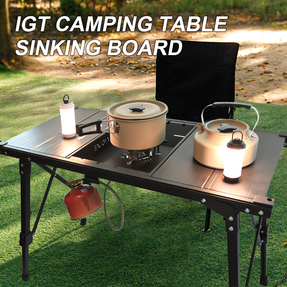 Camping Cooking Meals - Camping IGT Table Board Outdoor Stove