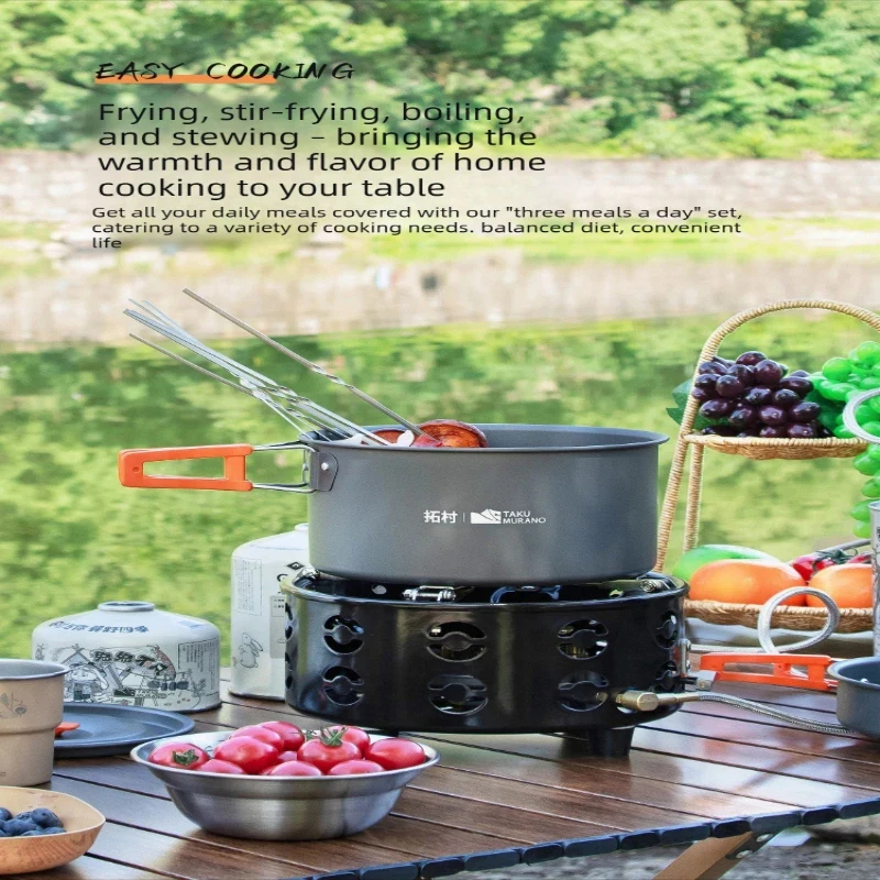 Quechua Camping Cooking Set - Camping Cookware Set Outdoor Pot Tableware