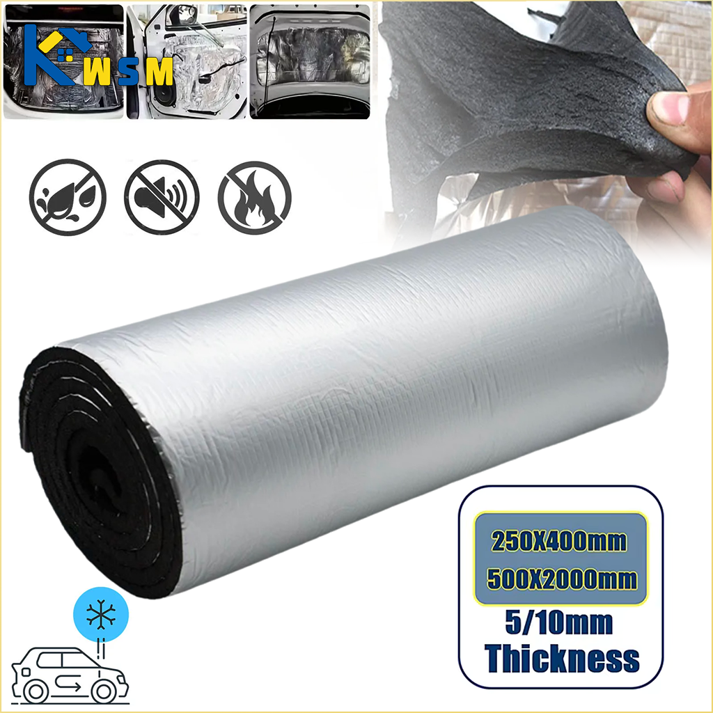 Aluminum Foil Heavy Duty - Car Sound Deadening Mat 5mm 10mm