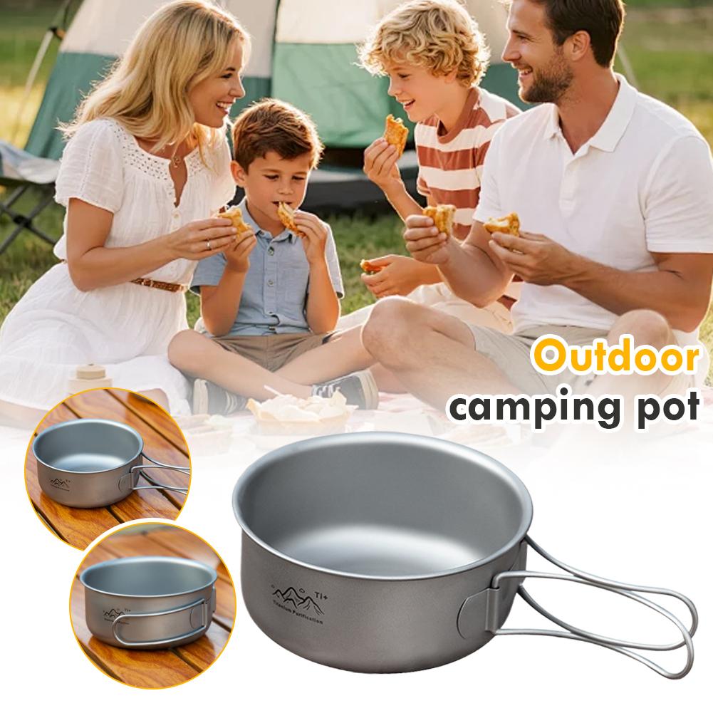 Japanese Camping Cooking - Stainless Steel Japanese-style Outdoor Camping Pot