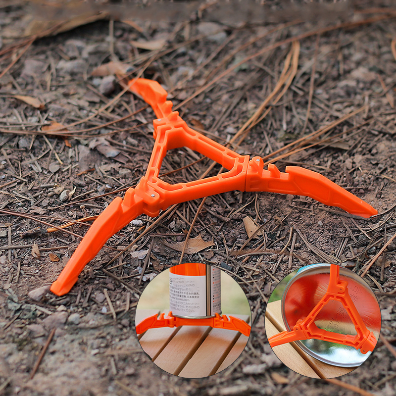 Camping Cooking Fuel - ​​​​​​Portable Gas Canister Stand​​ Universal Tripod