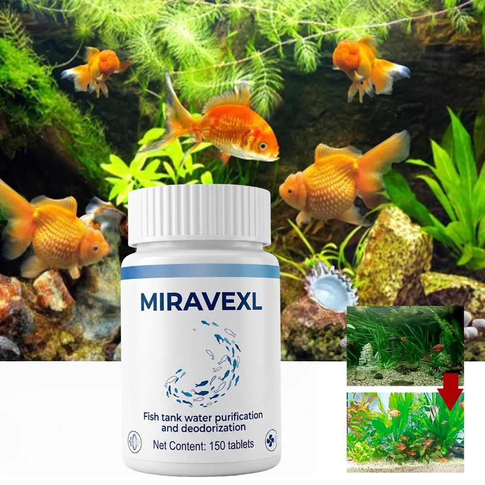 Water Purification Tablet - Aquarium Water Clarifying Tablets for Cleaning