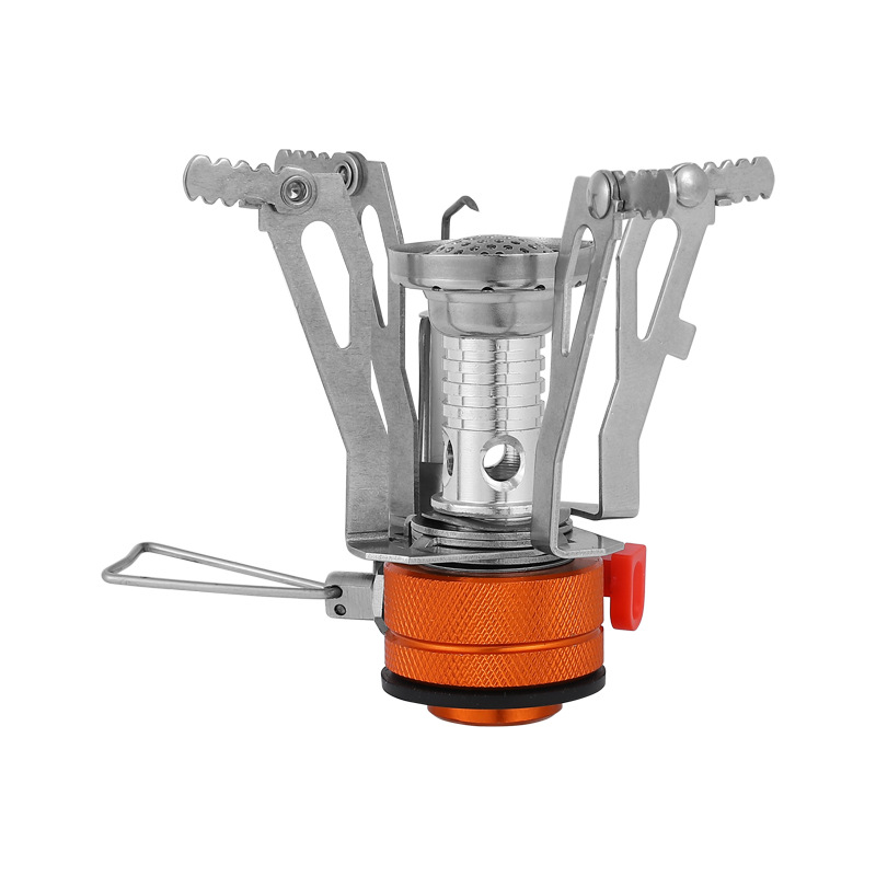 Camping Cooking No Gas - Portable Camping Stove with Piezo Ignition