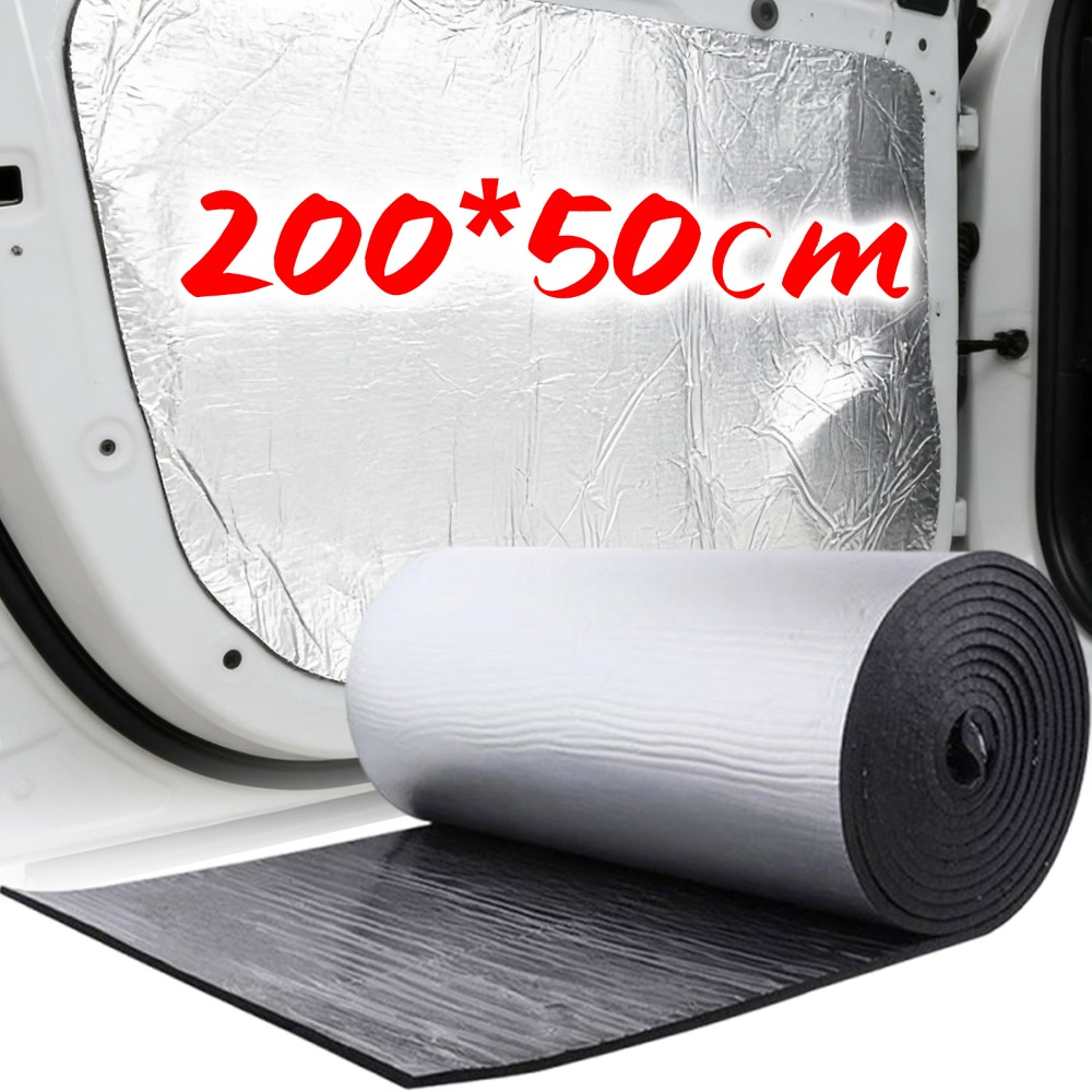 Aluminum Foil Heavy Duty - Soundproof Deadener Pad Auto Hood Door