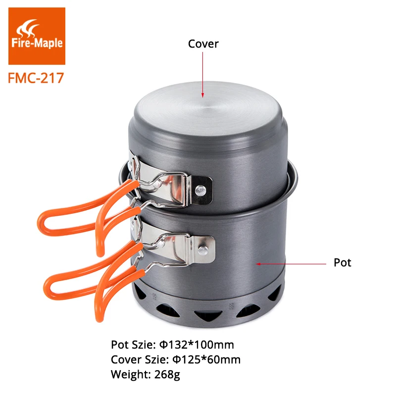 Fire Maple Camping Cookware Se - đánh giá và giá Camping Outdoor Cooking Set