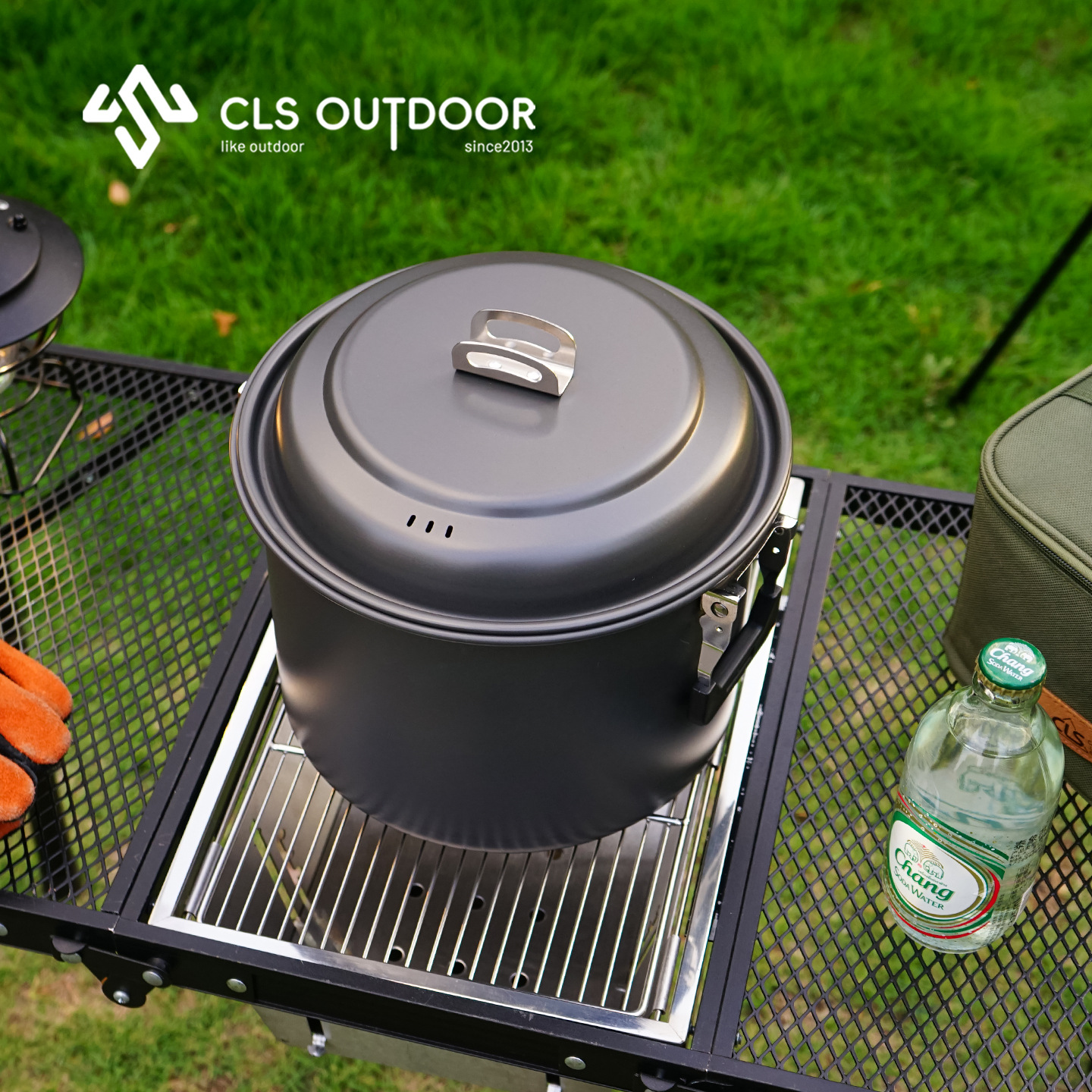 6.5L Large Capacity Mandarin D - đánh giá và giá Camping Cooking Pot Large