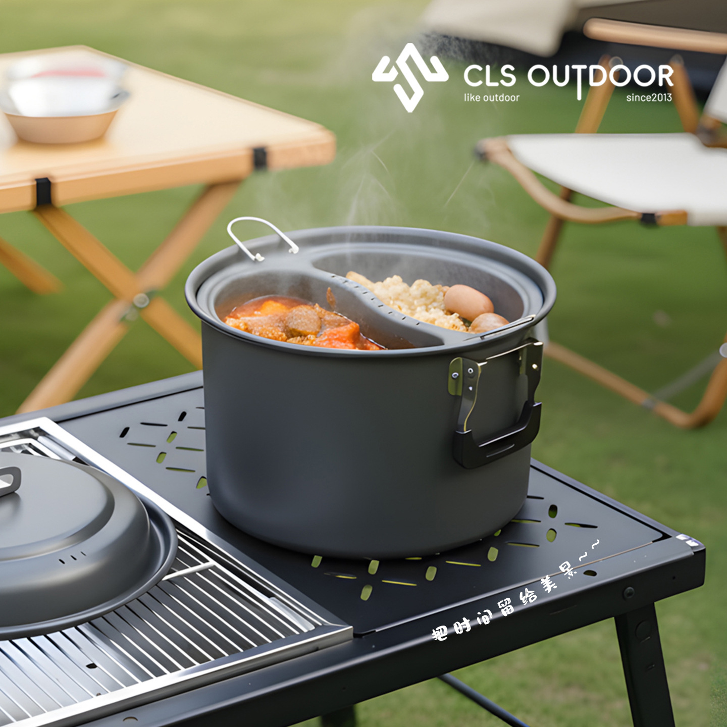6.5L Large Capacity Mandarin D - đánh giá và giá Camping Cooking Pot Large