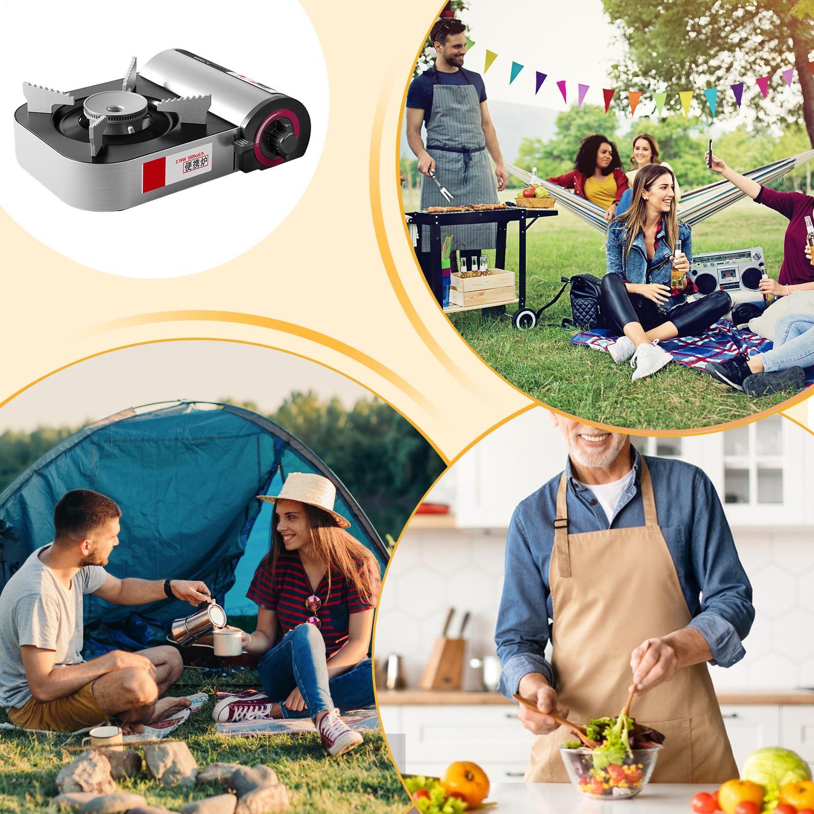 Portable Stove Burner Portable - đánh giá và giá Camping Cooking Gas Stove Portable Tool