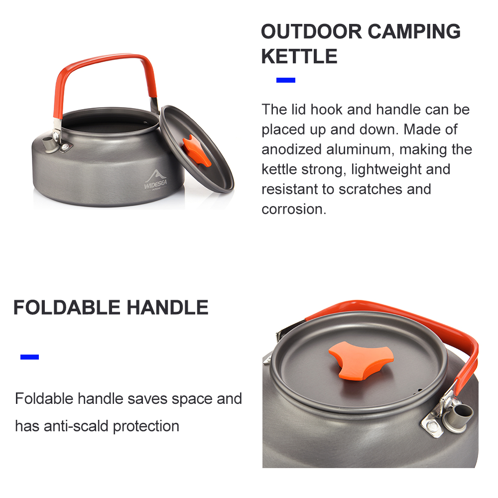 Widesea 1.1L 2L1.5L Camping Wa - đánh giá và giá Camping Cooking Meals