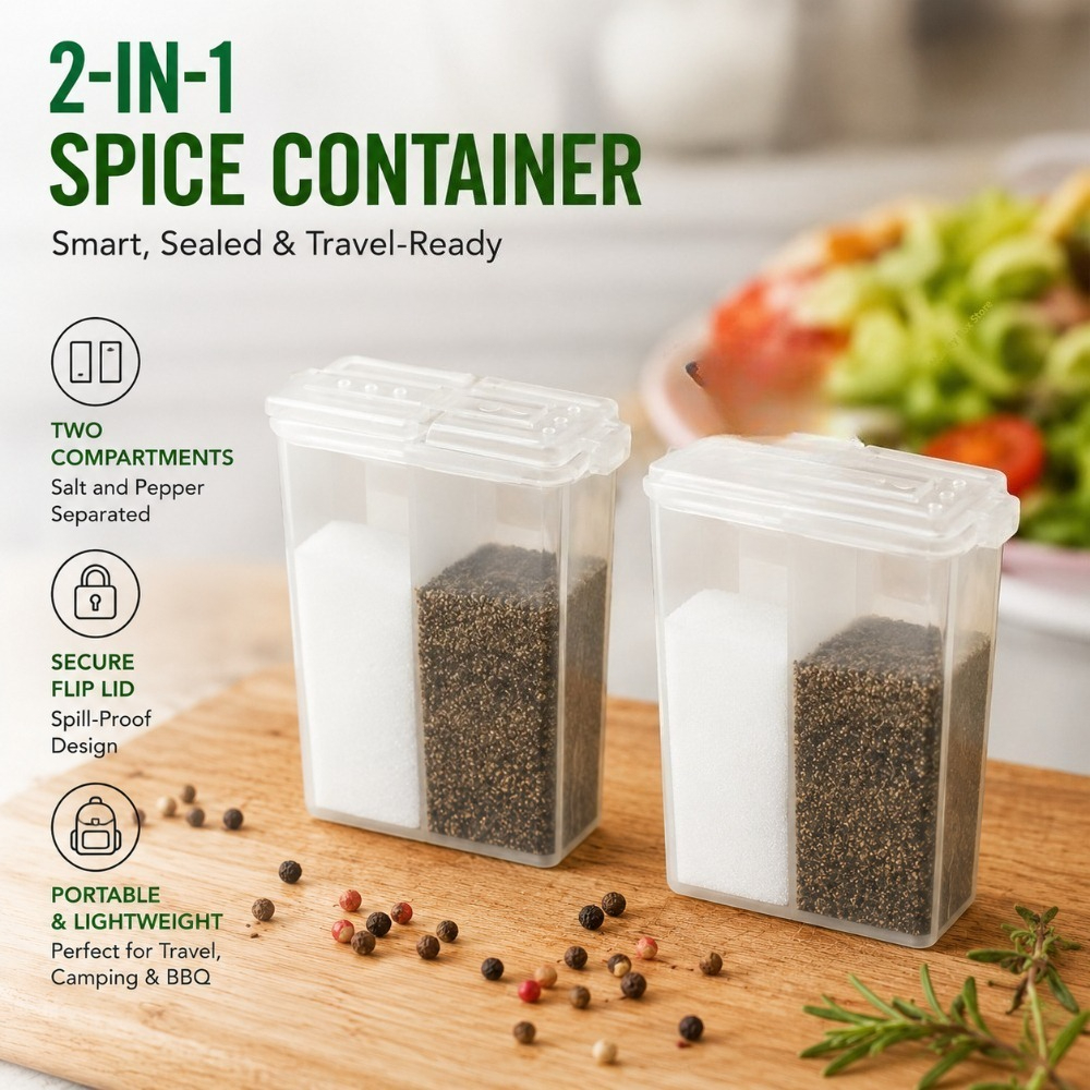 Multi-use 2in1 Spice Jar 2/4/6 - đánh giá và giá Camping Cooking Options