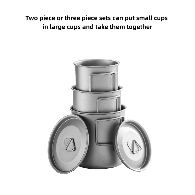 Titanium Camping Mug with Fold - đánh giá và giá Camping Cooking Utensil Bag