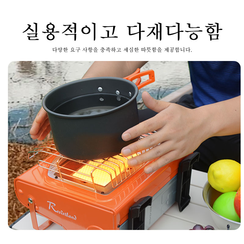 Outdoor Heater Portable Dual-U - đánh giá và giá Camping Cooking Gas Stove Portable Tool