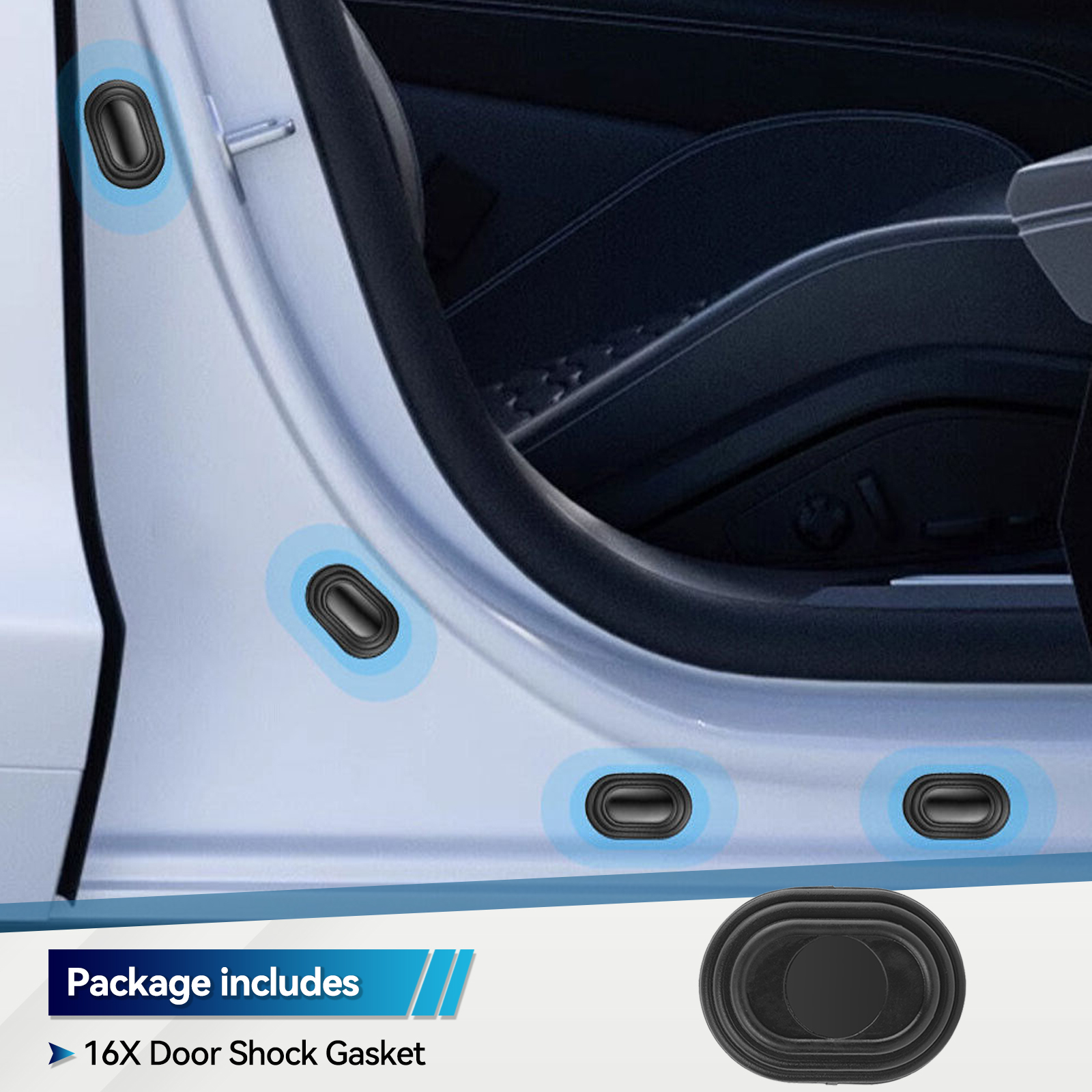 16pcs Car Door Anti-shock Sili - đánh giá và giá Aluminum Foil Heavy Duty