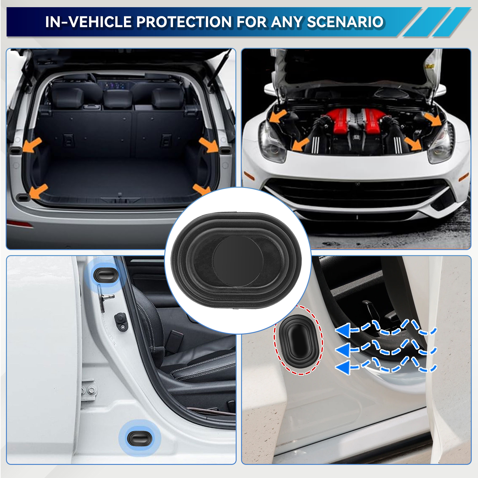 16pcs Car Door Anti-shock Sili - đánh giá và giá Aluminum Foil Heavy Duty