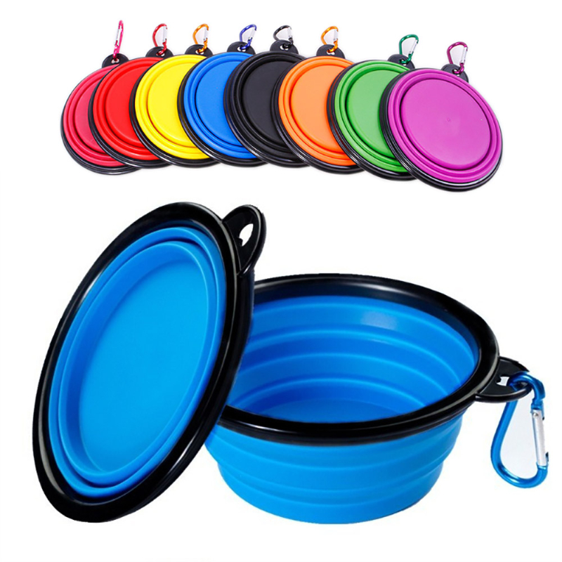 350ML Foldable Silicone Pet Bo - đánh giá và giá Camping Cooking Dishes