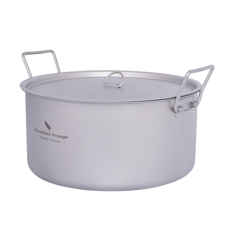 Boundless Voyage Titanium Pot  - đánh giá và giá Camping Cooking Pot Large