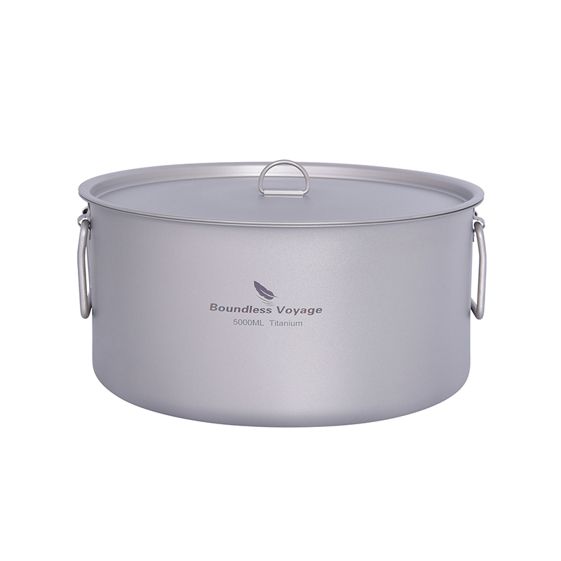 Boundless Voyage Titanium Pot  - đánh giá và giá Camping Cooking Pot Large