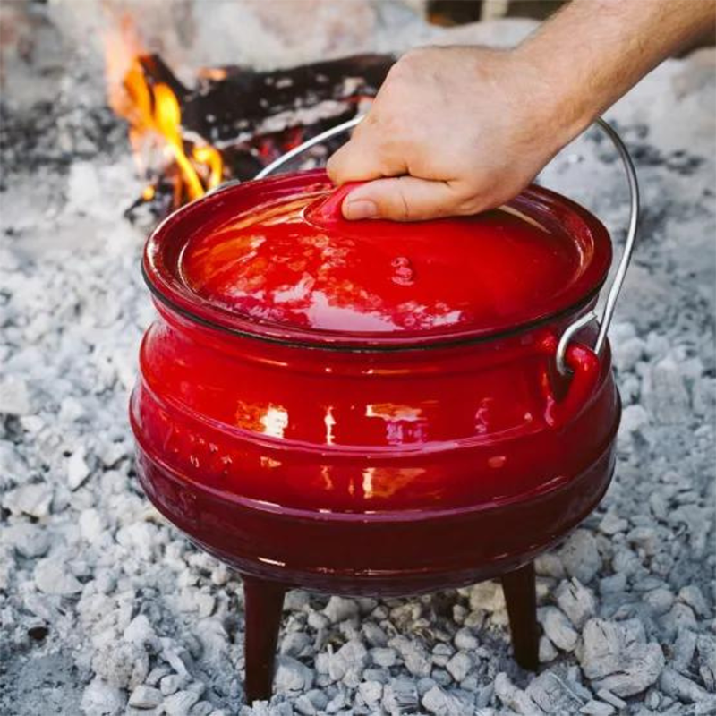 1/2# Cast Iron Enamel Dutch Ov - đánh giá và giá Camp Dutch Oven Cast