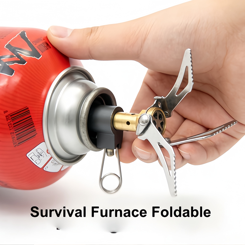 SSS-3000T Titanium Mini Campin - đánh giá và giá Camping Cooking Gas Stove Portable Tool