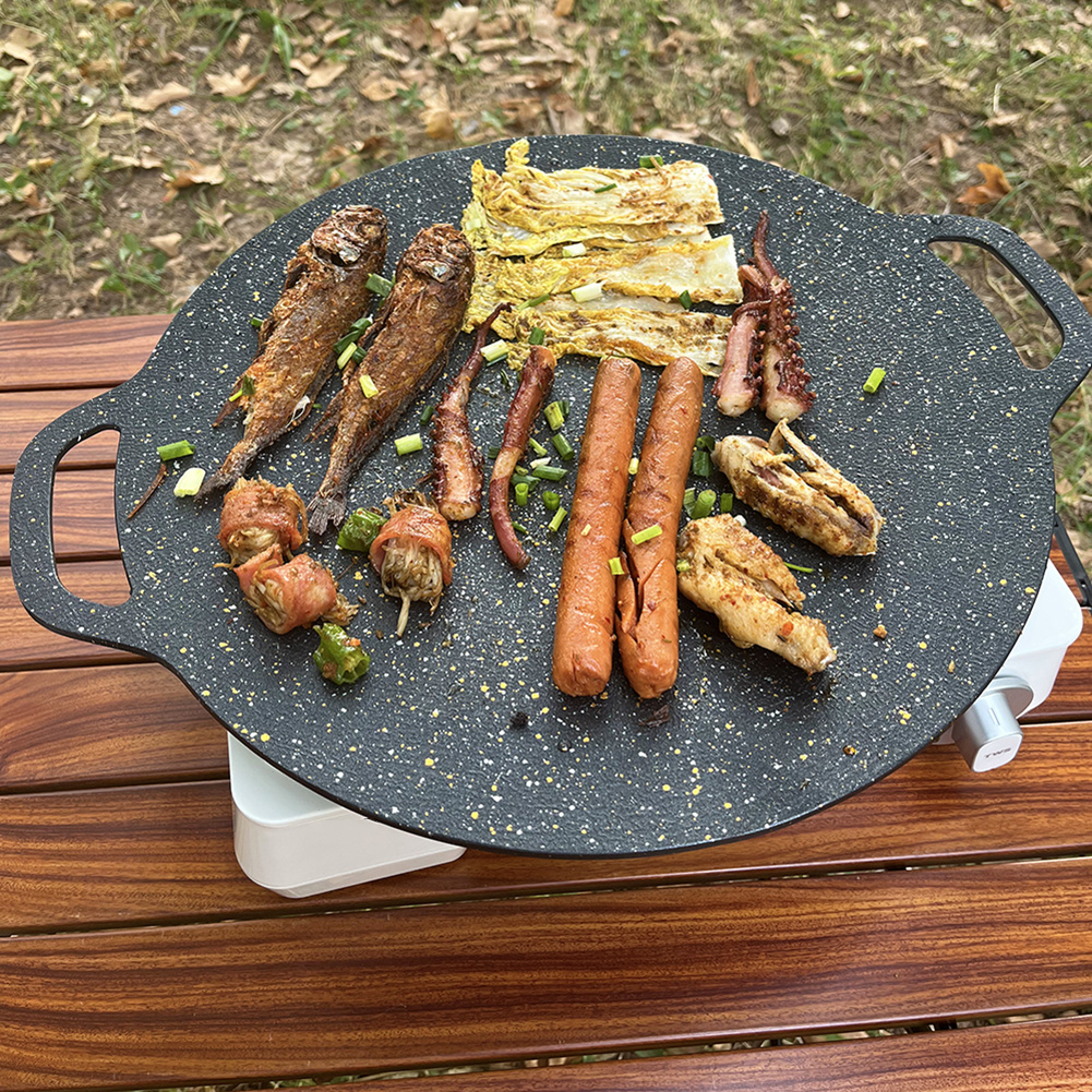 Round Baking Dishes Pans Non-s - đánh giá và giá Camping Cooking Range