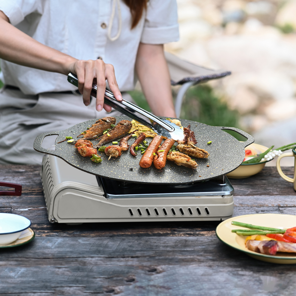 Round Baking Dishes Pans Non-s - đánh giá và giá Camping Cooking Range