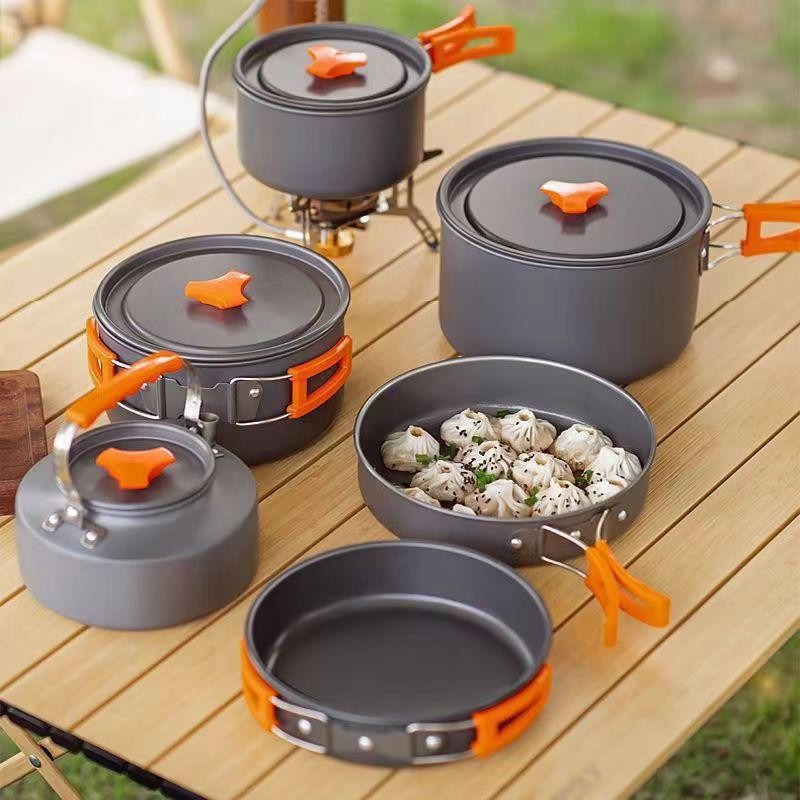 Portable Large Capacity Pot Co - đánh giá và giá Camping Cooking Pot Large