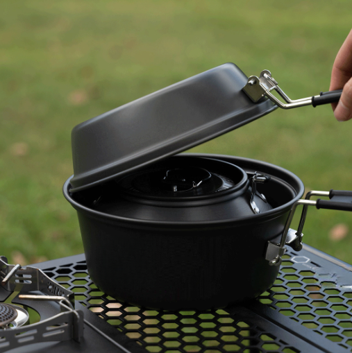 Lightweight Aluminum Alloy Cam - đánh giá và giá Camping Outdoor Cooking Set