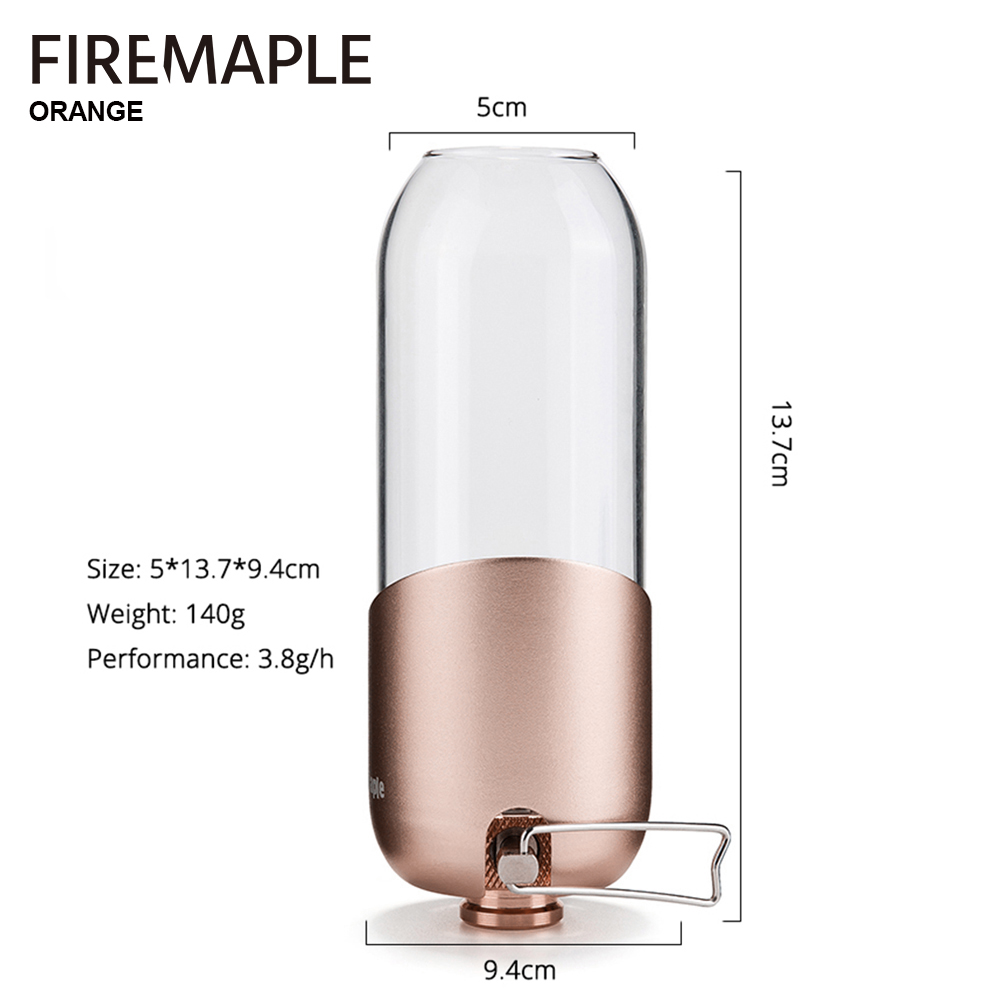 Fire Maple Orange Gas Lantern  - đánh giá và giá Camping Cooking Fuel