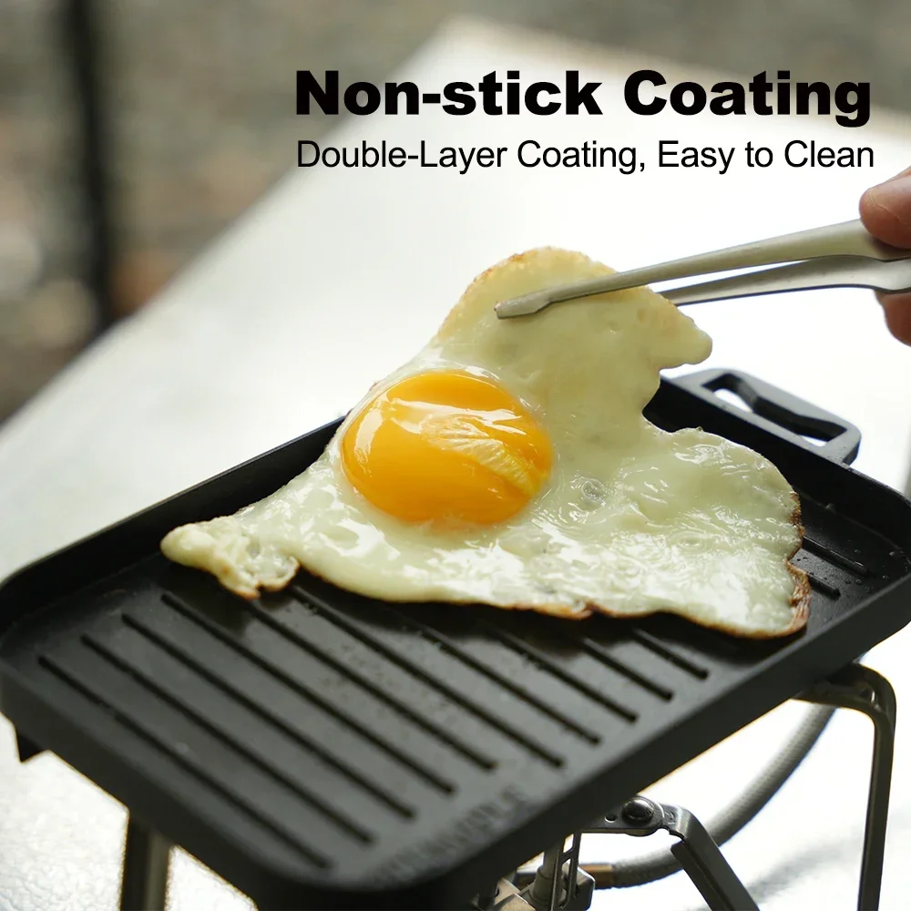 Mini Grill Plate Set Thickened - đánh giá và giá Camping Cooking Hot Plate