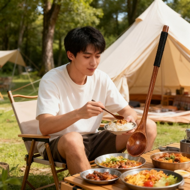 Japanese Wooden Spoon for Tea  - đánh giá và giá Japanese Camping Cooking