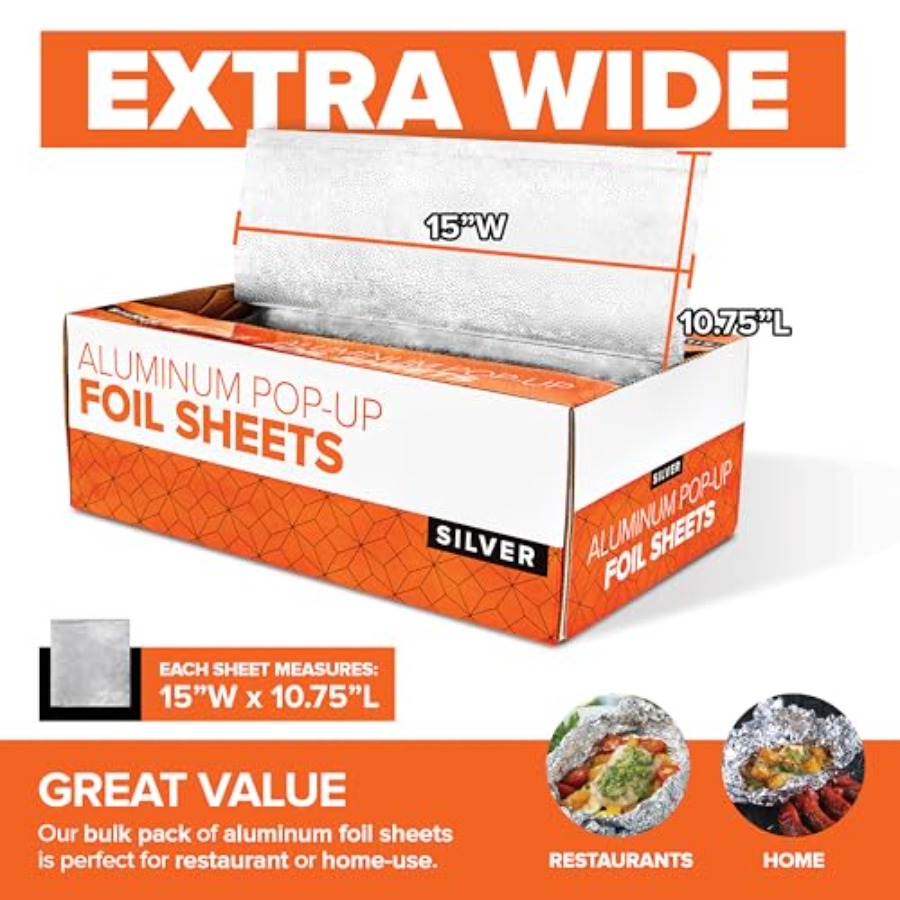 Pre-Cut Deli Aluminum Foil She - đánh giá và giá Aluminum Foil Heavy Duty