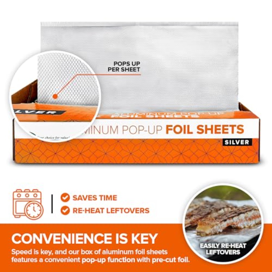 Pre-Cut Deli Aluminum Foil She - đánh giá và giá Aluminum Foil Heavy Duty
