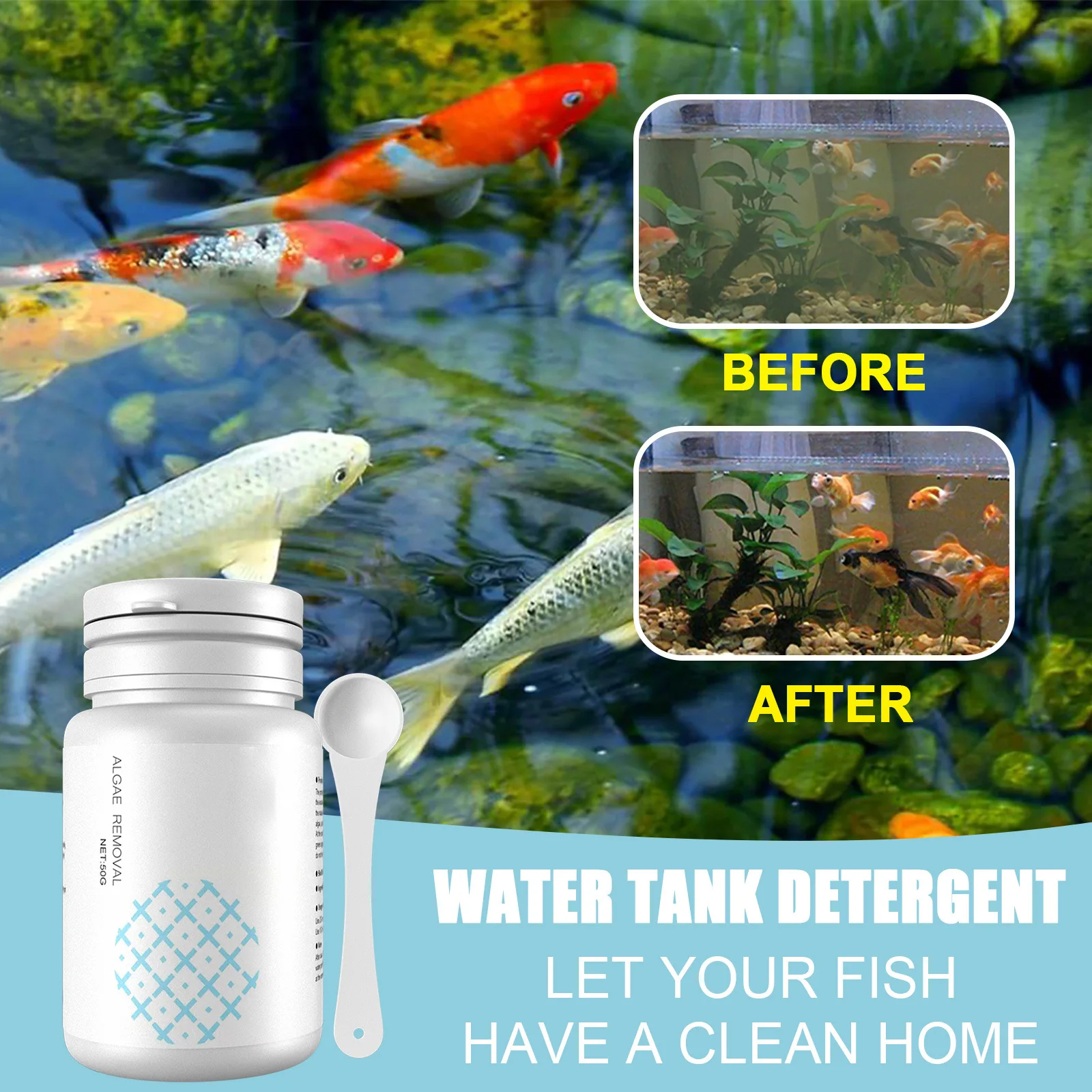 Algae Control Tablets for Aqua - đánh giá và giá Water Purification Tablet