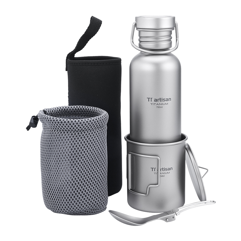 Tiartisan Titanium Cookware 3- - đánh giá và giá Camping Cooking Utensil Bag
