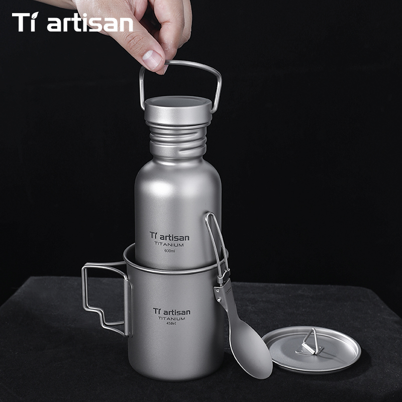 Tiartisan Titanium Cookware 3- - đánh giá và giá Camping Cooking Utensil Bag