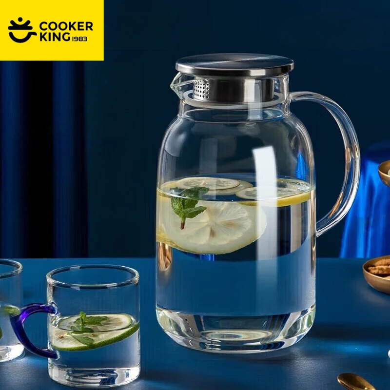 COOKER KING 1.8/2.5L Glass Wat - đánh giá và giá Camping Cooking Pot Large