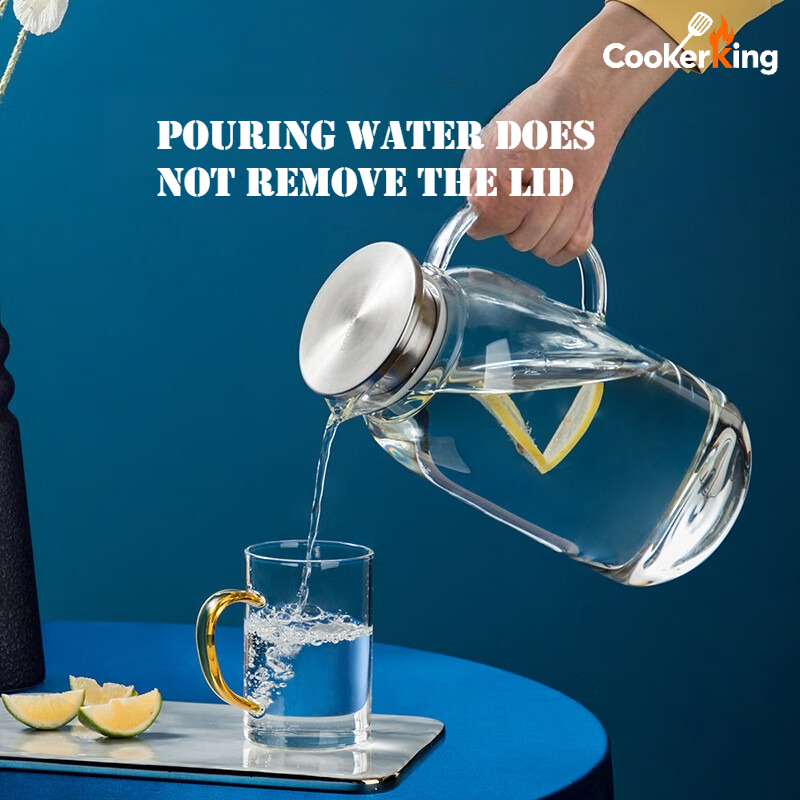 COOKER KING 1.8/2.5L Glass Wat - đánh giá và giá Camping Cooking Pot Large
