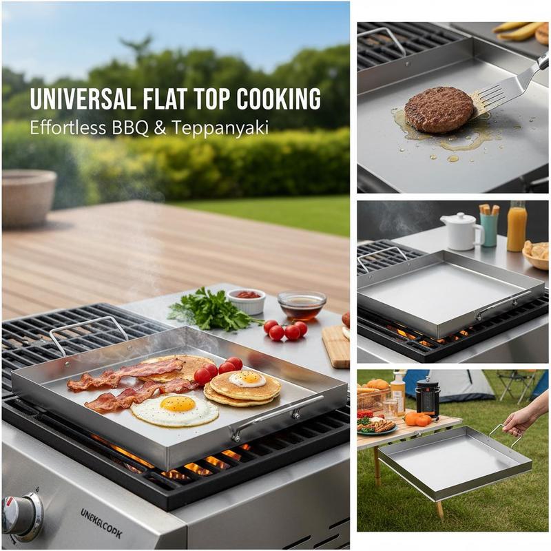Universal Flat Top Griddle 18x - đánh giá và giá Camping Cooking Hot Plate