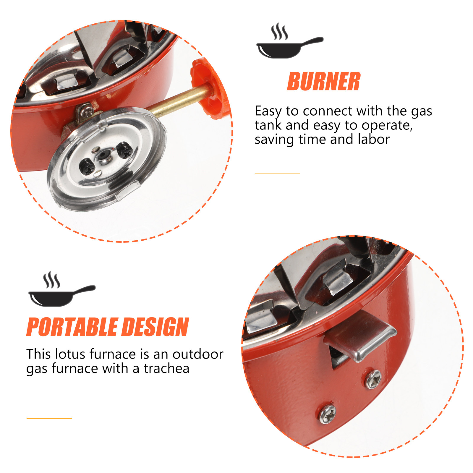 Portable Mini Lotus Windproof  - đánh giá và giá Camping Cooking Range