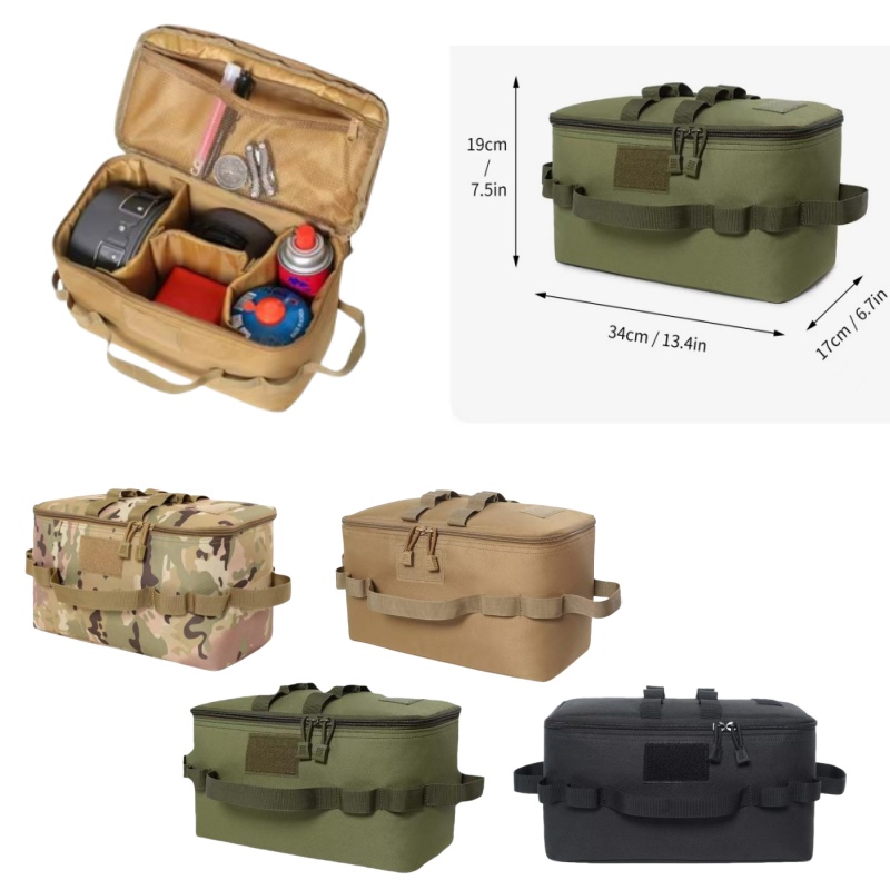 Outdoor Pouch Camping Storage  - đánh giá và giá Camping Cooking Utensil Bag