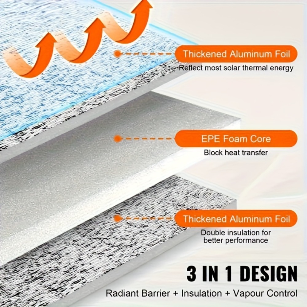 6/9mm-50x200cm Double-Sided Re - đánh giá và giá Aluminum Foil Heavy Duty