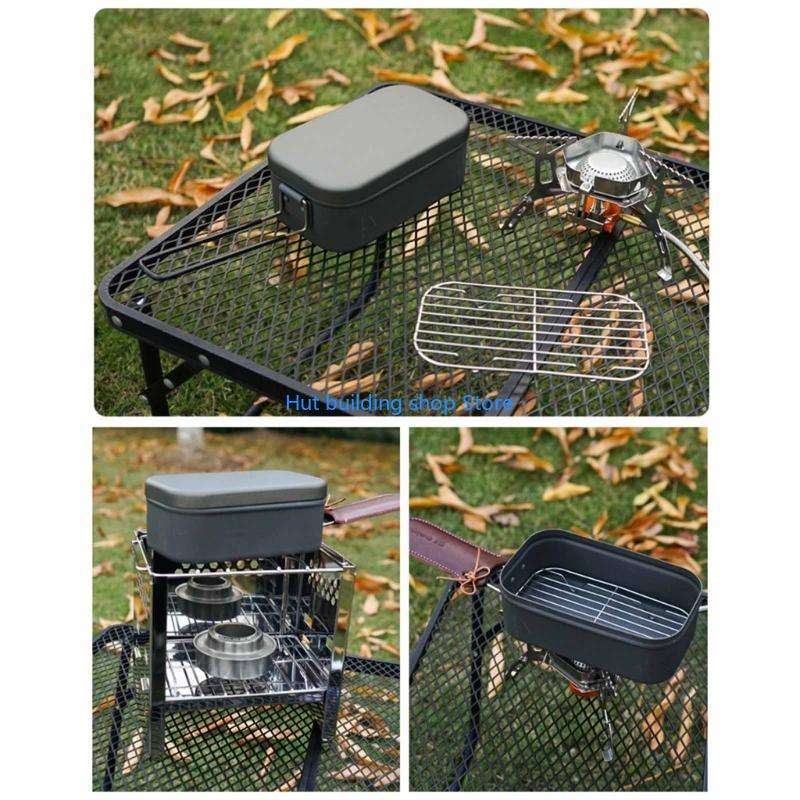T21C 800ml Outdoor Japanese Al - đánh giá và giá Japanese Camping Cooking