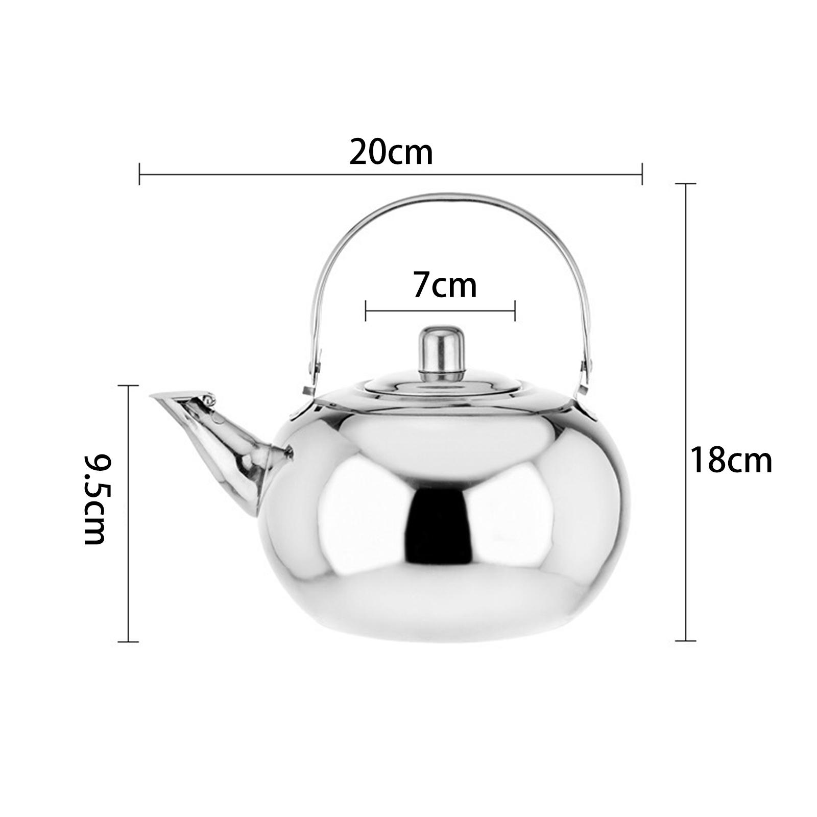 Stainless Steel Tea Pot with A - đánh giá và giá Camping Cooking Pot Large