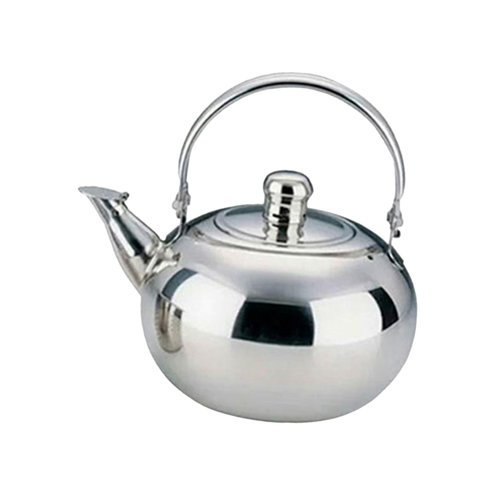 Stainless Steel Tea Pot with A - đánh giá và giá Camping Cooking Pot Large