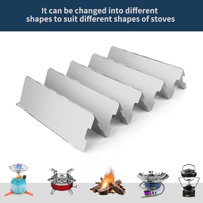 10 Plates Gas Stove Wind Shiel - đánh giá và giá Camping Cooking Plate