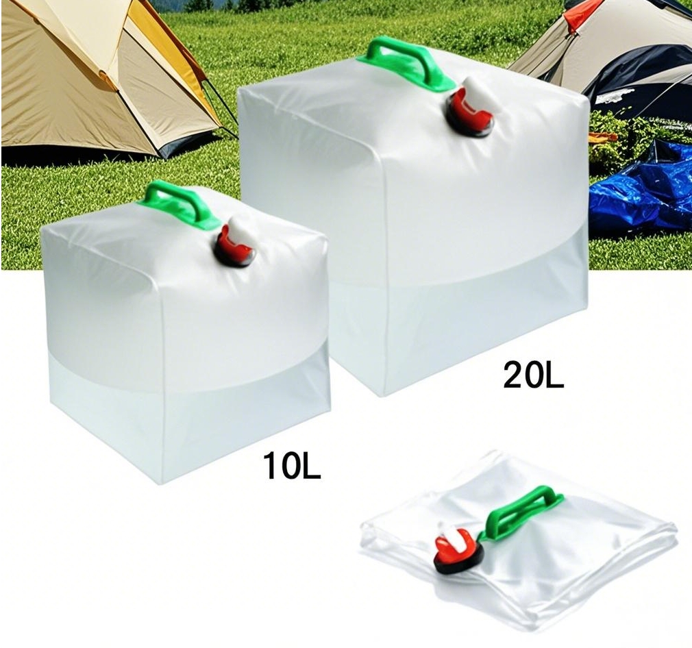 Outdoor Folding Water Bag Larg - đánh giá và giá Camping Cooking Pot Large