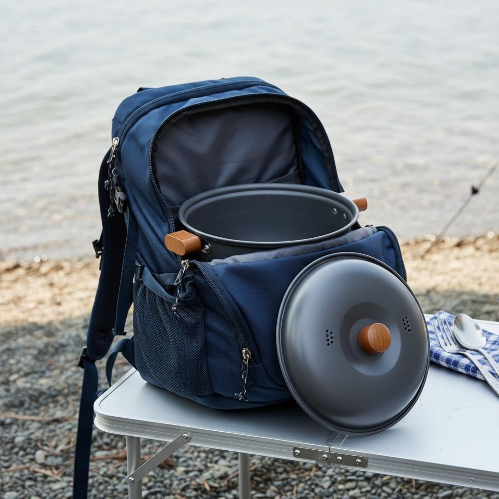 Outdoor Cooking Pot Large Capa - đánh giá và giá Camping Cooking Pot Large