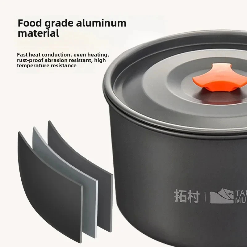 Camping Cookware Set Outdoor P - đánh giá và giá Quechua Camping Cooking Set