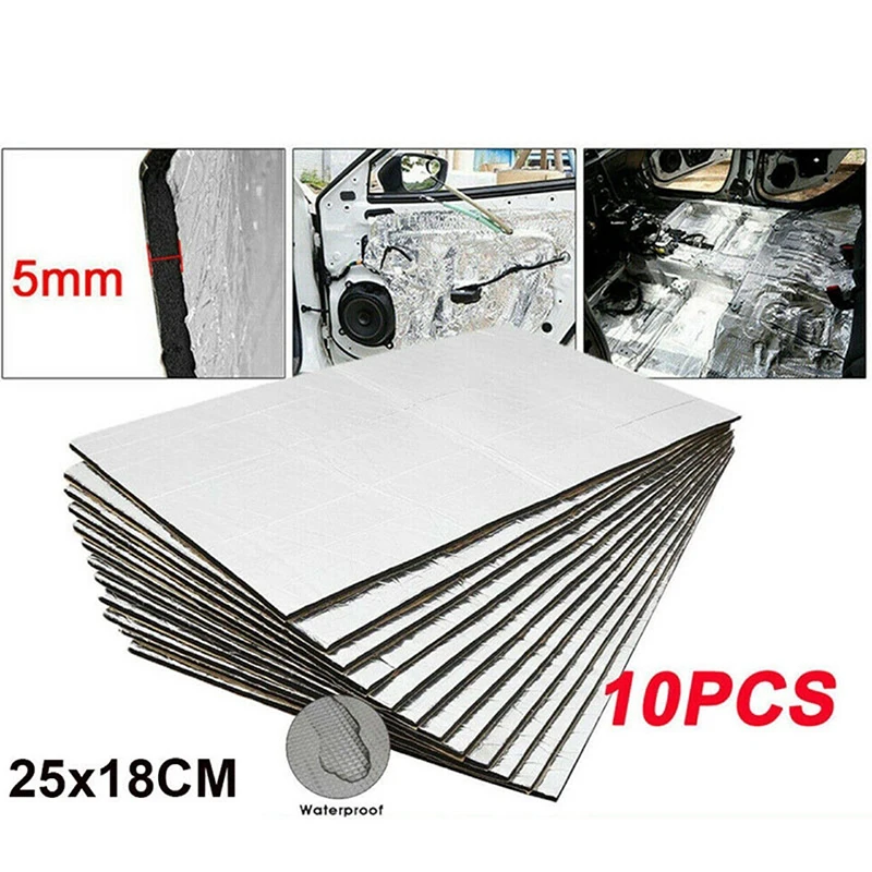 10PCS Car Heat and Sound Insul - đánh giá và giá Aluminum Foil Heavy Duty